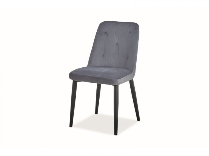 Стул Signal Duran Velvet Серый (BLUVEL 14)